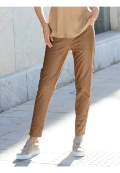 Stoffhose - Taupe -Alba Moda Verkäufe ad20549bc5ac46518823351fc940b104