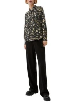 Hemdbluse - Marineblau Cognac Off White 12 Hemdbluse - Marineblau Cognac Off White -Alba Moda Verkäufe ad703058331744bf92542c3f72bce7a0