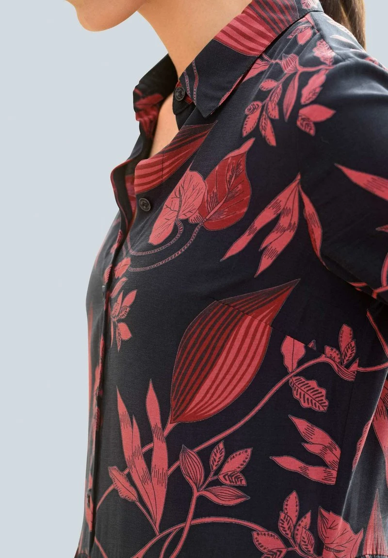 Blusenkleid - Marineblau 6 Blusenkleid - Marineblau – Bild 4