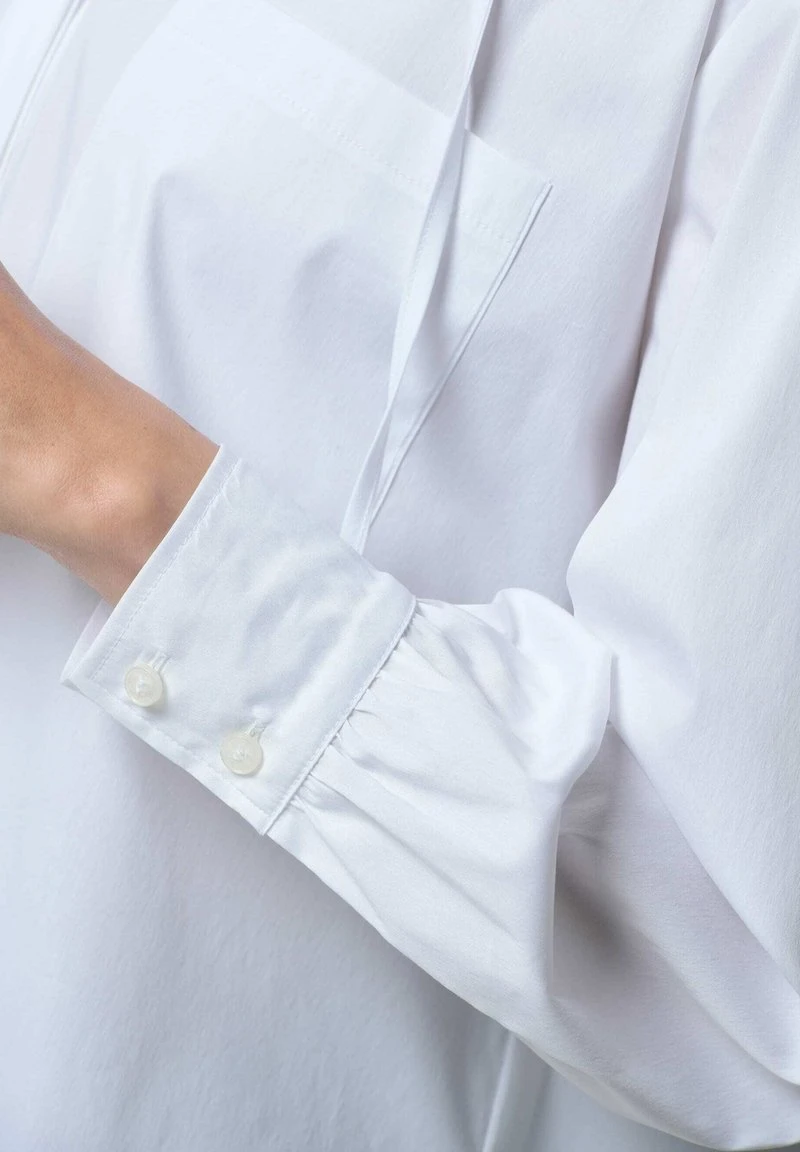 Hemdbluse - Weiß 8 Hemdbluse - Weiß – Bild 6