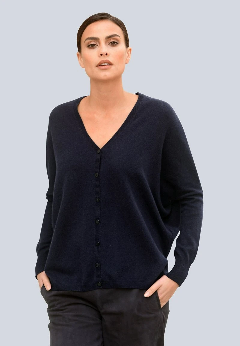 Strickjacke - Marineblau 8 Strickjacke - Marineblau – Bild 6