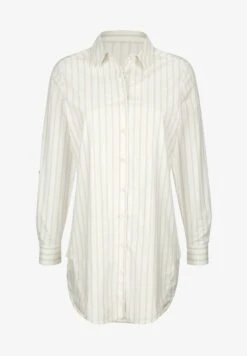 Hemdbluse - Flieder Weiß -Alba Moda Verkäufe b5552ec6d9994cc99fdbd0340c23d08d