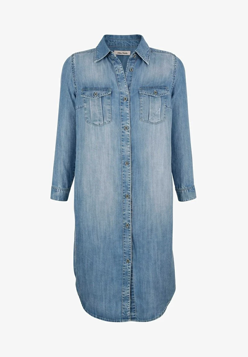 Jeanskleid - Blue Bleached 7 Jeanskleid - Blue Bleached – Bild 5