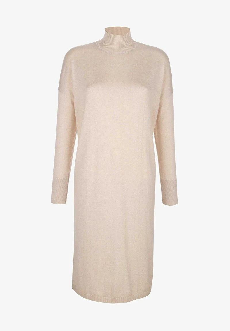 Strickkleid - Beige 6 Strickkleid - Beige – Bild 4