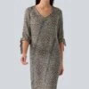 Freizeitkleid - Beige -Alba Moda Verkäufe badd9d2b9d304c7c9dc84dcc27f50d5e 1