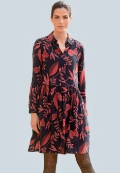 Blusenkleid - Marineblau