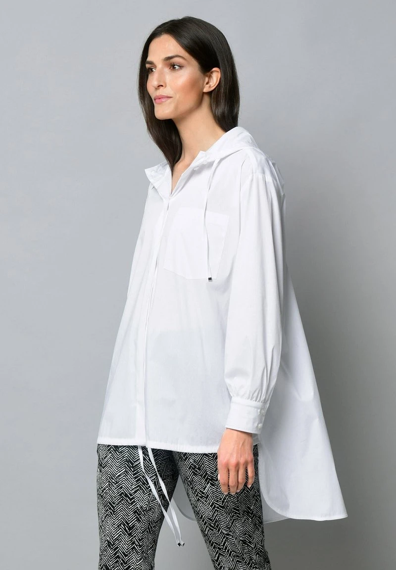 Hemdbluse - Weiß 6 Hemdbluse - Weiß – Bild 4