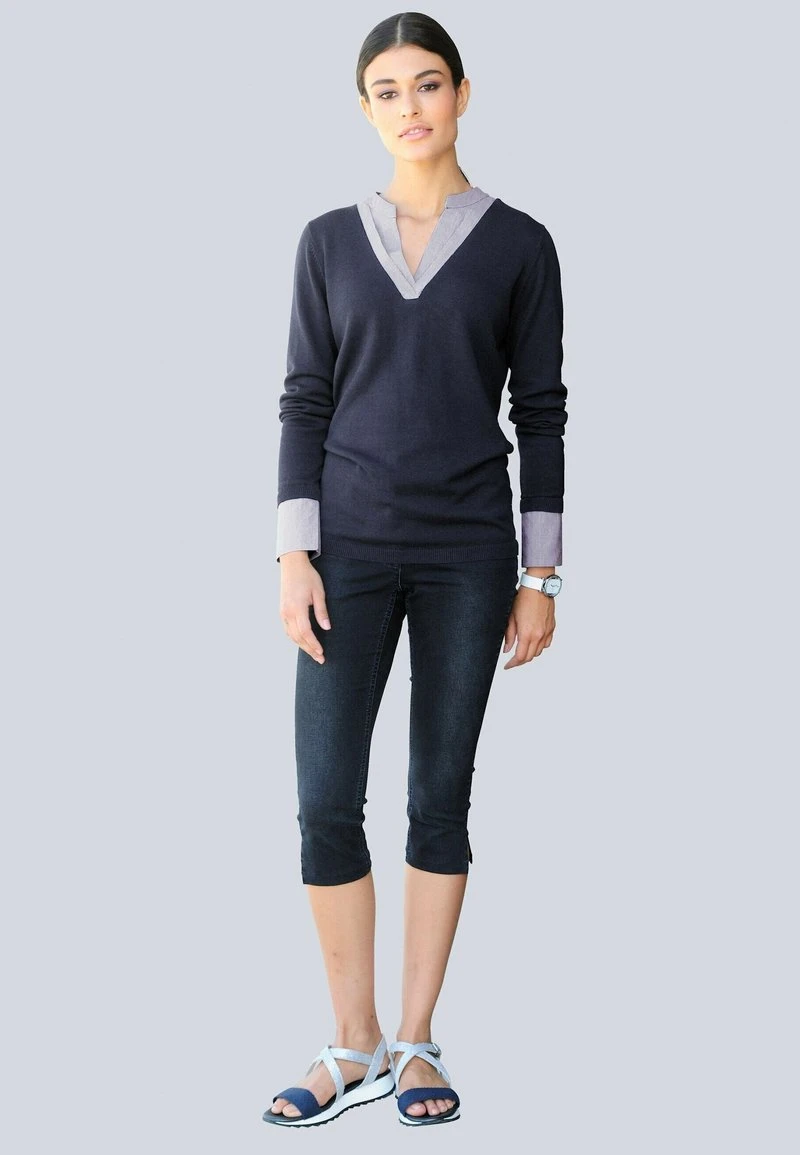 Jeans Shorts - Dunkelblau 4 Jeans Shorts - Dunkelblau – Bild 2