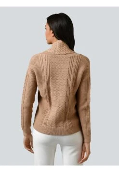 Strickpullover - Cognac -Alba Moda Verkäufe c4f67a686e4b4653a7d489a6ec0f2a6c
