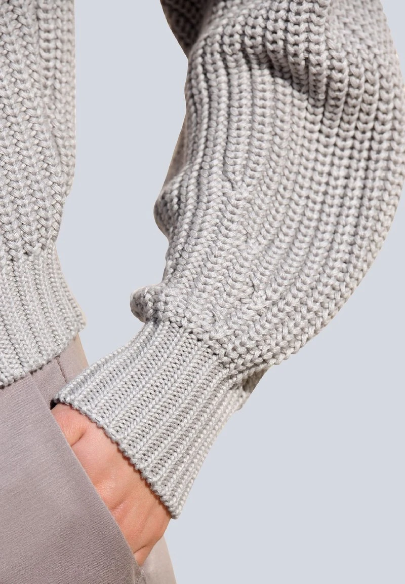 Strickjacke - Taupe 7 Strickjacke - Taupe – Bild 5