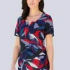 Bluse - Marineblau,rot 2 Bluse - Marineblau,rot -Alba Moda Verkäufe caaba02057824606ba0583474a19d0aa