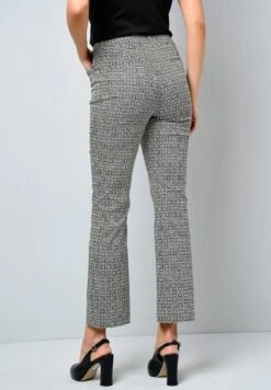 Stoffhose - Schwarz,/off White 10 Stoffhose - Schwarz,/off White -Alba Moda Verkäufe cab00fd897d8431091385726a3474858