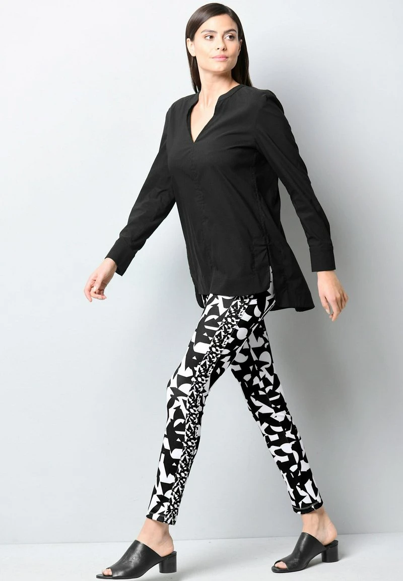 Bluse - Schwarz 6 Bluse - Schwarz – Bild 4