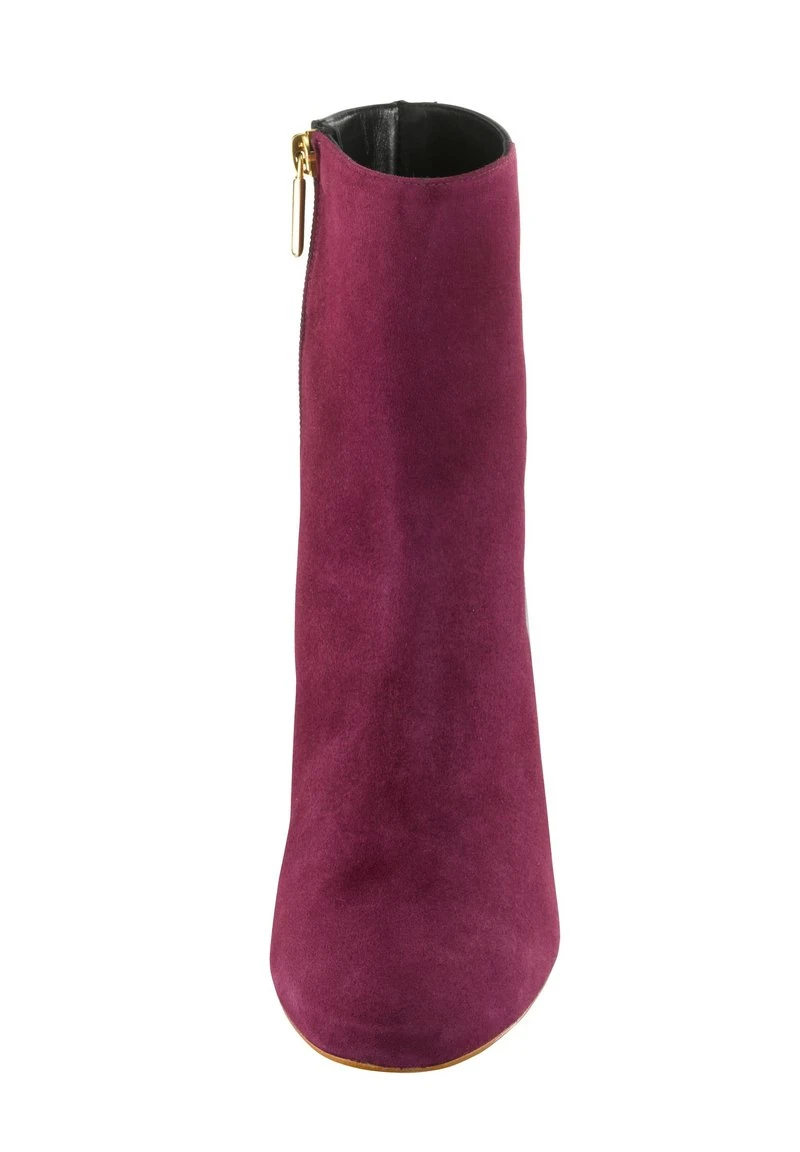 High Heel Stiefelette - Schwarz Fuchsia 8 High Heel Stiefelette - Schwarz Fuchsia – Bild 6