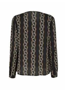 Bluse - Marineblau Senfgelb Off White -Alba Moda Verkäufe d24fb82abbae414a9fb89d5e11ca192d