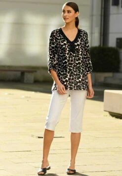 Pantolette Flach - Schwarz -Alba Moda Verkäufe d6892f98f6f74b7ba31f90bf9b23bfe6