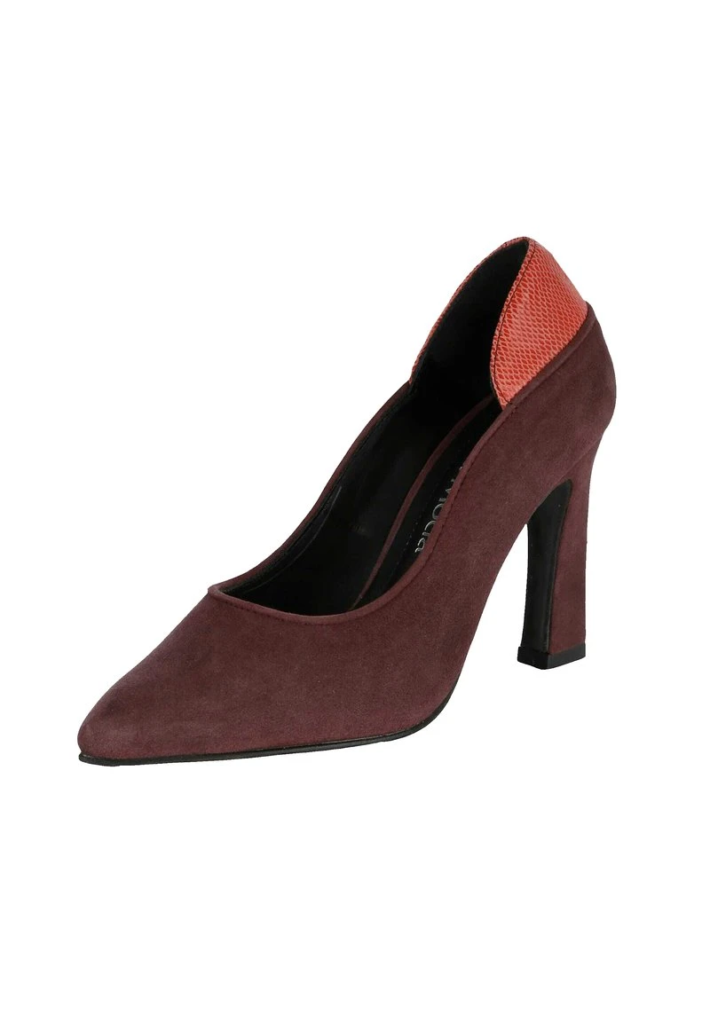 High Heel Pumps - Aubergine 5 High Heel Pumps - Aubergine – Bild 3