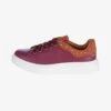 Sneaker Low - Aubergine,orange -Alba Moda Verkäufe dee8dc50efd6492888344727660b605e