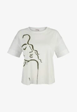 T-Shirt Print - Off White