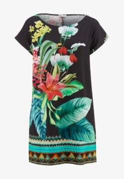 Tunika - Schwarz Multi 13 Tunika - Schwarz Multi -Alba Moda Verkäufe e1f8d2b259a349ad963c2c23229e668f