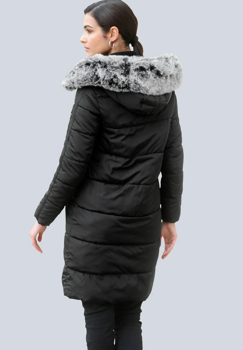 Wintermantel - Schwarz 5 Wintermantel - Schwarz – Bild 3