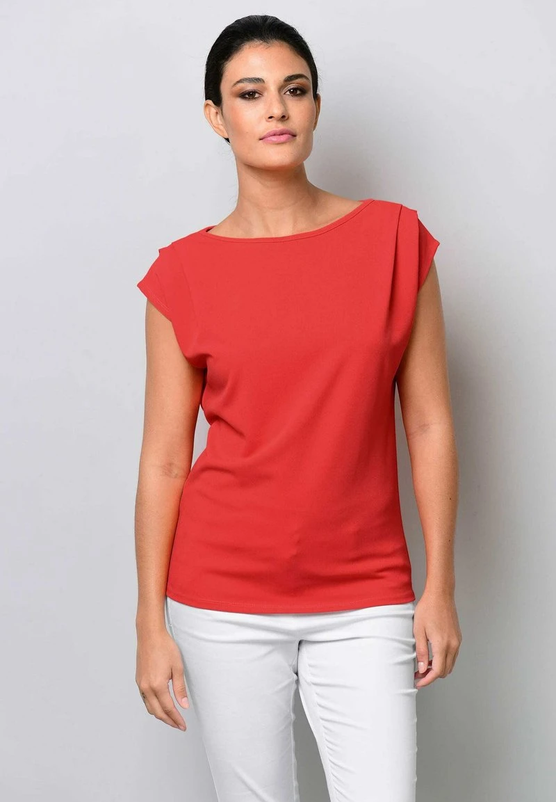 T-Shirt Basic - Koralle 8 T-Shirt Basic - Koralle – Bild 6