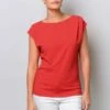 T-Shirt Basic - Koralle 2 T-Shirt Basic - Koralle -Alba Moda Verkäufe e81fe9a88fde4241958897aad6c25e5e