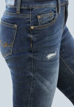 Jeans Slim Fit - Blau -Alba Moda Verkäufe ea38fb612edf42ac862a1fc57b4228fc