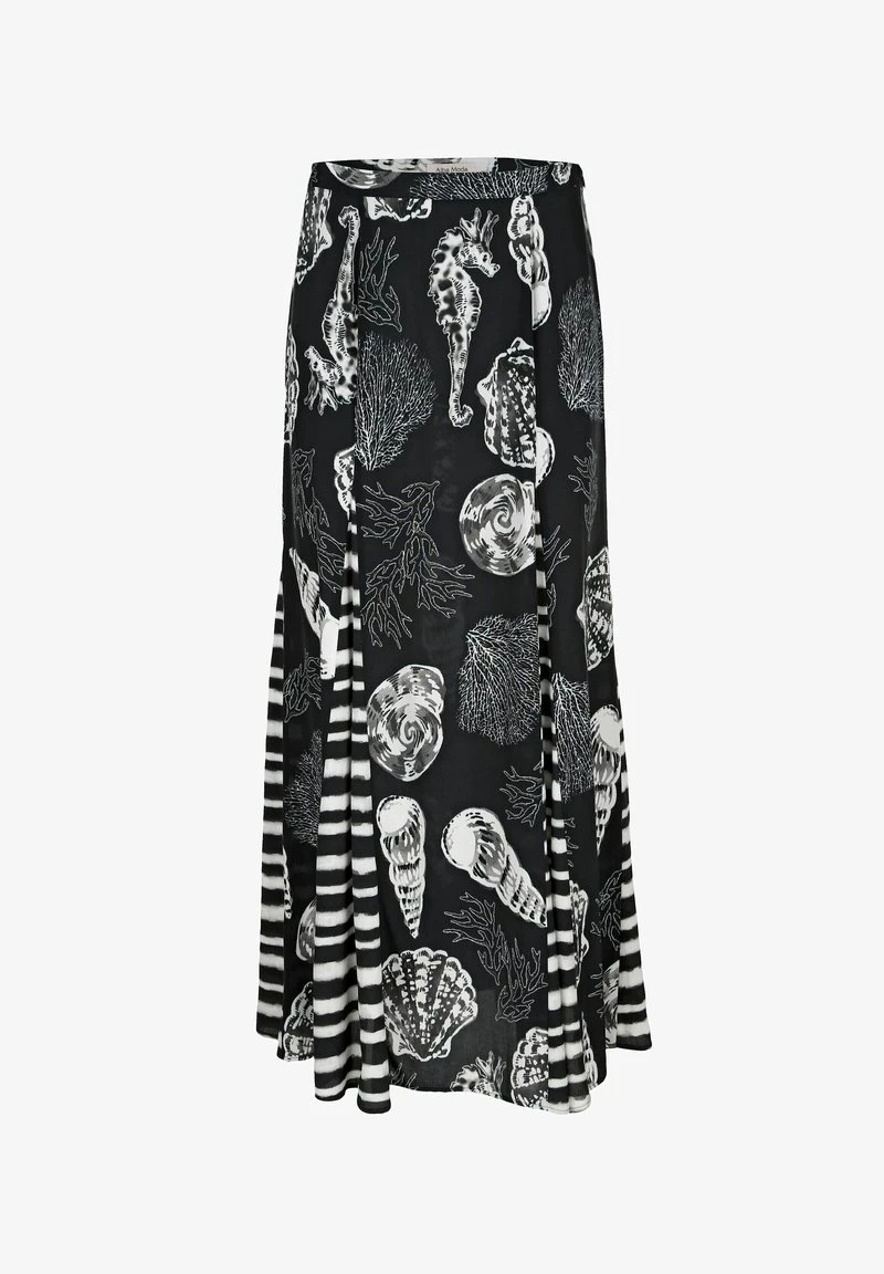 A-Linien-Rock - Schwarz Weiß 6 A-Linien-Rock - Schwarz Weiß – Bild 4