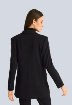 Kurzmantel - Schwarz -Alba Moda Verkäufe ec0b74d8f52848b9bb6449f6a3cd6b2b