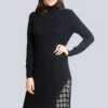 Strickkleid - Schwarz -Alba Moda Verkäufe ec755ddf13904335a4dbf24dcb8f0fe4
