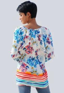 Tunika - Weiß -Alba Moda Verkäufe f19c76ef0006436dbbf5af3482a648f2