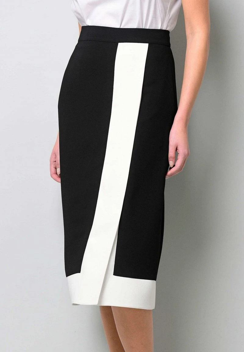 Wickelrock - Schwarz/ Weiß 7 Wickelrock - Schwarz/ Weiß – Bild 5