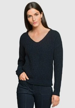 Strickpullover - Marineblau 11 Strickpullover - Marineblau -Alba Moda Verkäufe f712e9721c8a48ae8b0fd76f75cbbea5 1