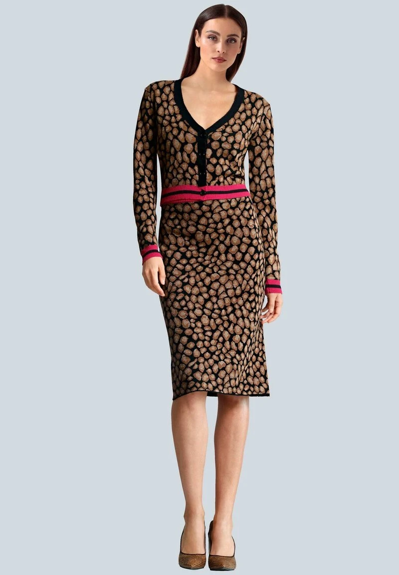 Bleistiftrock - Braun 4 Bleistiftrock - Braun – Bild 2