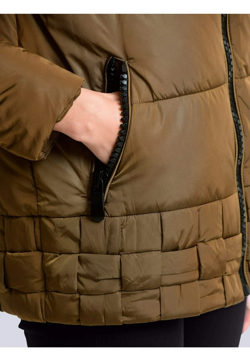 Wintermantel - Cognac 7 Wintermantel - Cognac – Bild 5