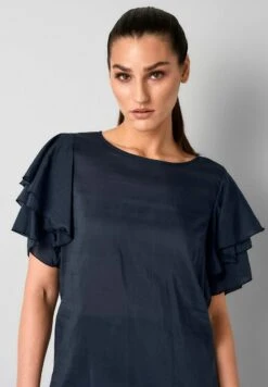 Bluse - Marineblau -Alba Moda Verkäufe fa798d29c8584e3799775bb340ef28bf