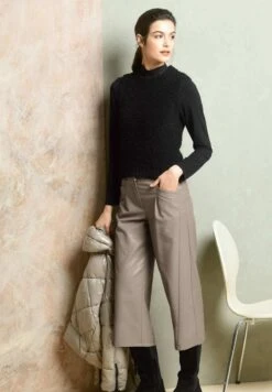 CULOTTE - Stoffhose - Stein 10 CULOTTE - Stoffhose - Stein -Alba Moda Verkäufe fadc807896384f299c966e8d9d329375