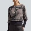 Strickpullover - Taupe,schwarz 1 Strickpullover - Taupe,schwarz -Alba Moda Verkäufe fb2a28cce49542e1b9c5e46edb0ed401
