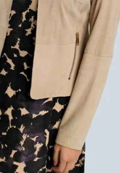 Lederjacke - Nude 11 Lederjacke - Nude -Alba Moda Verkäufe fd38e9b52eed4c27a7b0bcb7847c7ba1